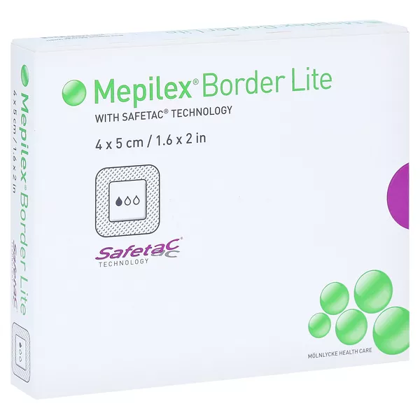 Mepilex Border Lite Schaumverb.4x5 cm st 10 St