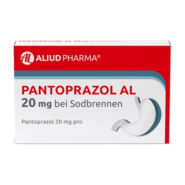 Pantoprazol AL 20 mg bei Sodbrennen, 14 St.