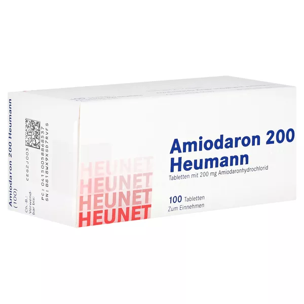 Amiodaron 200 Heumann Tabl.Heunet 100 St
