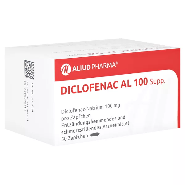 Diclofenac AL 100 Suppositorien 50 St