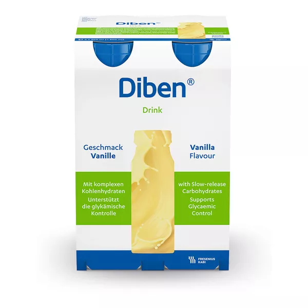 Diben DRINK Trinknahrung Vanille 4X200 ml