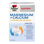 Doppelherz system Magnesium + Calcium + Kupfer + Mangan 60 St