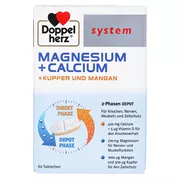 Doppelherz system Magnesium + Calcium + Kupfer + Mangan 60 St