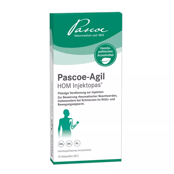 Pascoe-Agil HOM Injektopas 10X2 ml