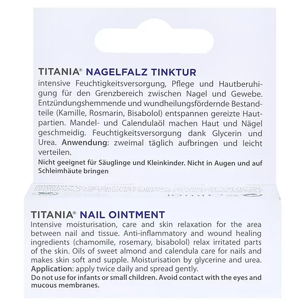 Nagelfalz Tinktur Titania 10 ml