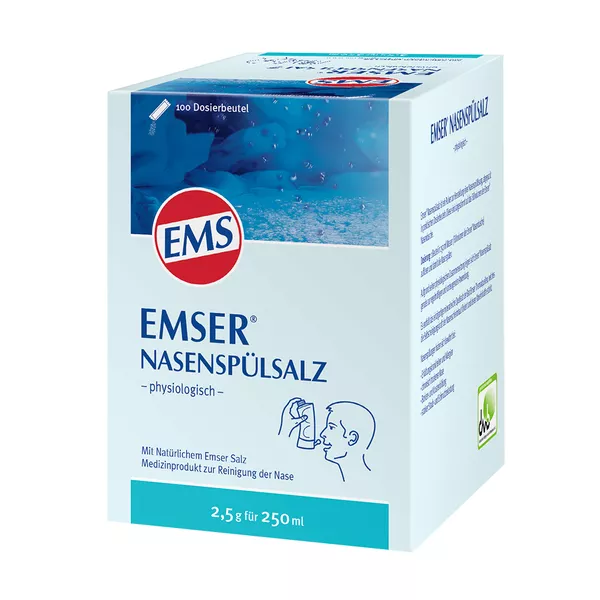 EMS Nasenspülsalz physiologisch, 100 St.