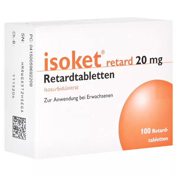 Isoket Retard 20 mg Retardtabletten 100 St