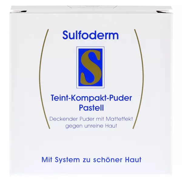 Sulfoderm S Teint Kompakt Puder pastell 10 g