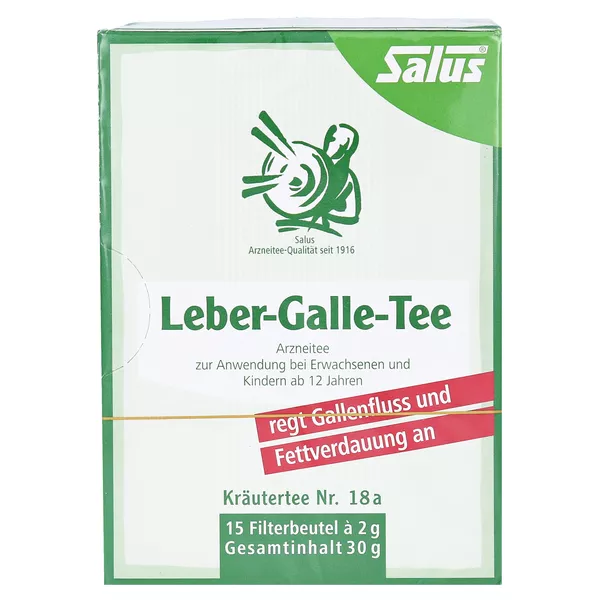 Leber Galle-tee Kräutertee Nr.18a Salus 15 St
