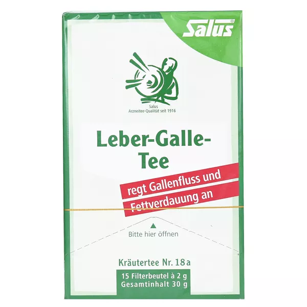 Leber Galle-tee Kräutertee Nr.18a Salus 15 St