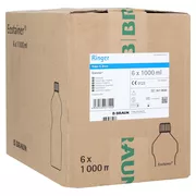Ringer Lösung B.braun Spüllösung Ecotainer 6X1000 ml