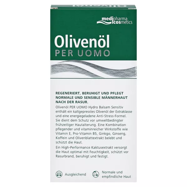 Medipharma Olivenöl PER Uomo Hydro Balsam sensitiv, 50 ml