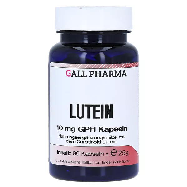 Lutein 10 mg Kapseln, 90 St.