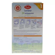 Töpfer Lactana Bio 1 Pulver 600 g