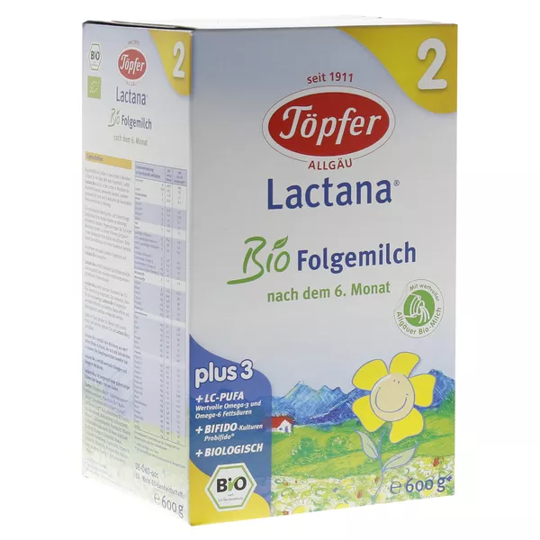 Töpfer Lactana Bio 2 Pulver 600 g