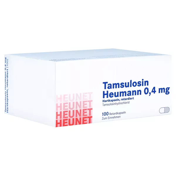 TAMSULOSIN Heumann 0,4 mg Hartkapseln ret.Heunet 100 St
