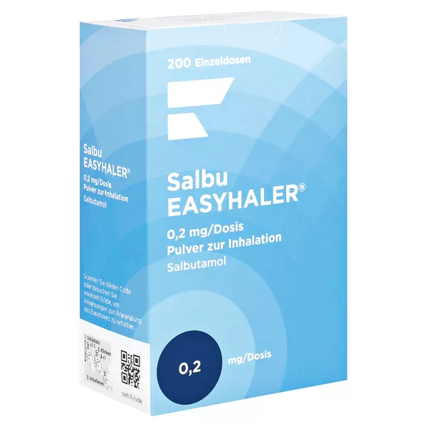 SALBU EASYHALER 0,2 mg/Dosis 200 ED Plv.z.Inhal. 200 Sp