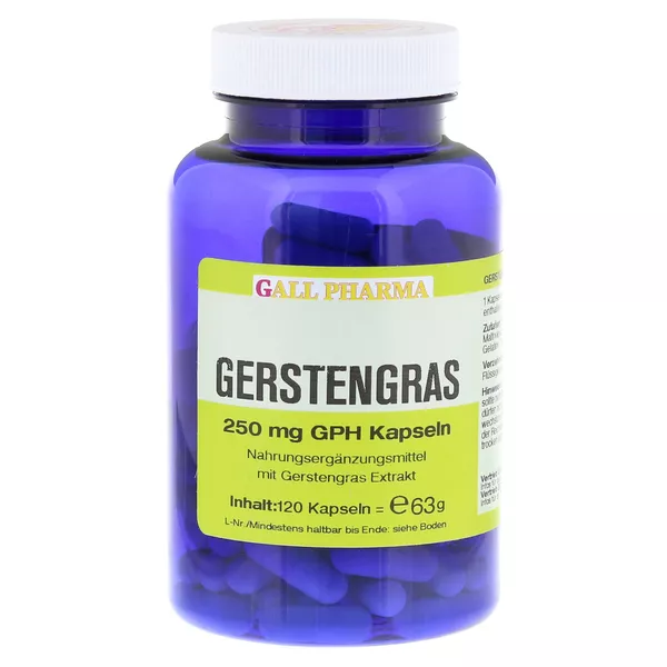 Gerstengras 250 mg GPH Kapseln 120 St
