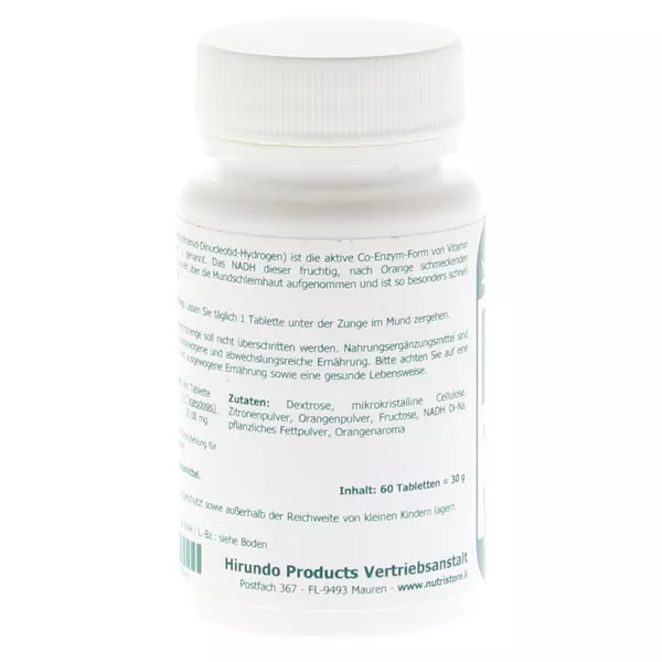 NADH 20 mg stabil Tabletten 60 St