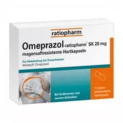 Omeprazol ratiopharm SK 20 mg 7 St