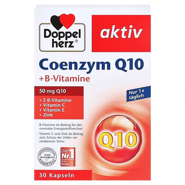 Doppelherz aktiv Coenzym Q10 + B-Vitamine 30 St