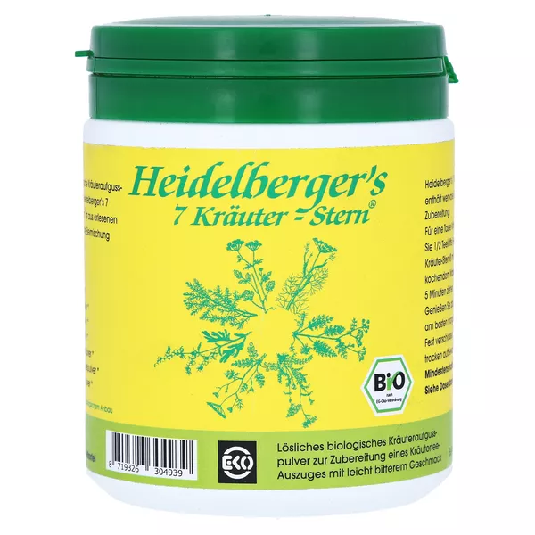 BIO Heidelbergers 7 Kräuter Stern Tee 250 g