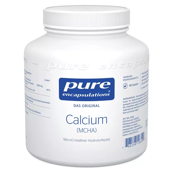 pure encapsulations Calcium (MCHA) 180 St