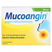 Mucoangin Minze 20 mg Lutschtabletten 18 St