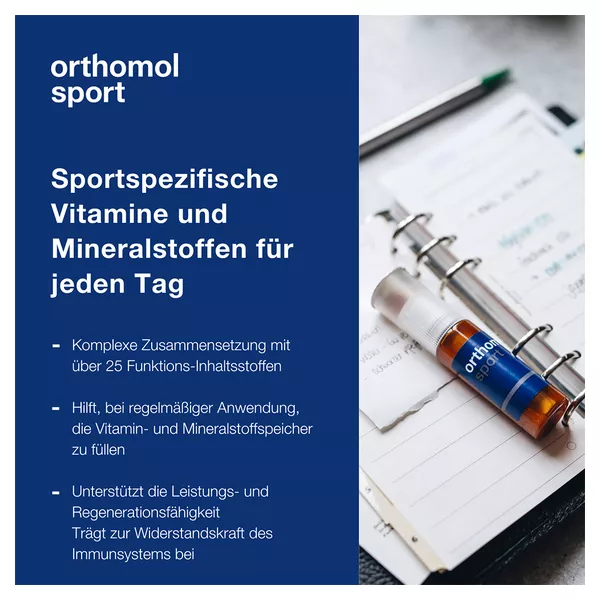 Orthomol Sport Trinkfläschchen/Tablette/Kapsel 7 St