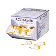 Produktabbildung: ACCU CHEK Safe T Pro Uno II 200 St