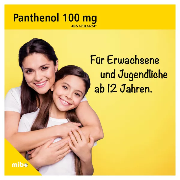 Panthenol 100 mg JENAPHARM 100 St