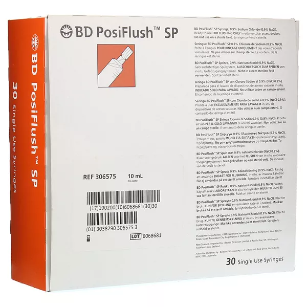 BD Posiflush SP Spülsystem Fertigspritze 30X10 ml