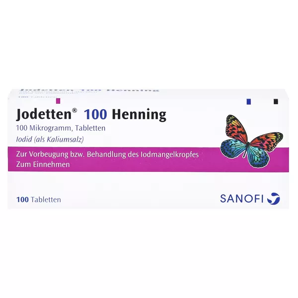 Jodetten 100 Henning Tabletten 100 St
