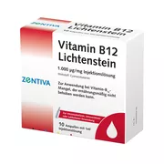 Vitamin B12 1.000 µg Lichtenstein Ampull, 10 x 1 ml