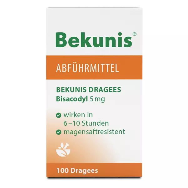 Bekunis Abführ Dragees Bisacodyl 5 mg, 100 St.