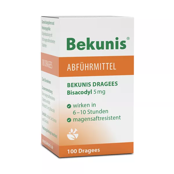 Bekunis Abführ Dragees Bisacodyl 5 mg, 100 St.