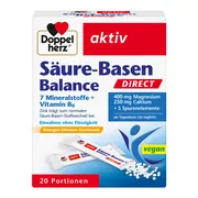 Doppelherz aktiv Säure-Basen Balance Direkt 7 Minderalstoffe + Vitamin B6 20 St