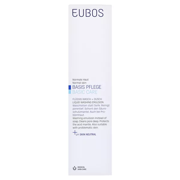 EUBOS BASIS PFLEGE FLÜSSIG WASCH + DUSCH MIT DOSIERSPENDER 400 ml