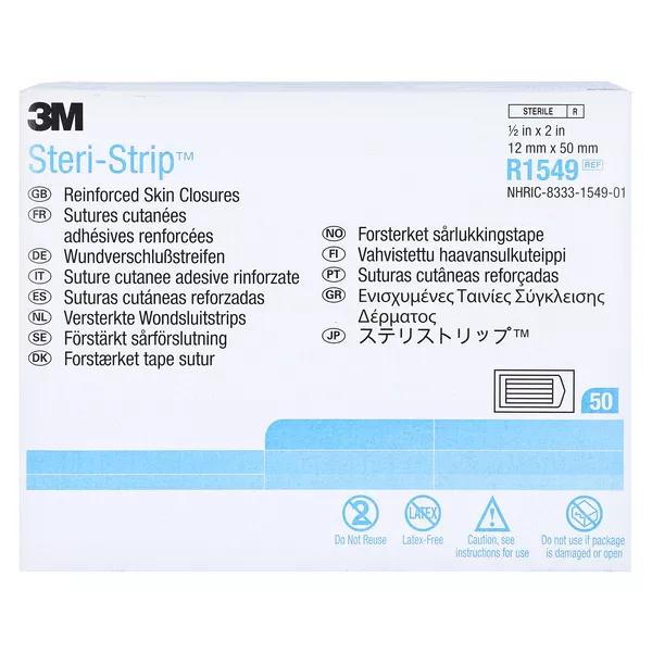 Steri Strip Steril 12x50mm R1549 50X6 St