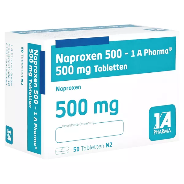 Naproxen 500-1a Pharma Tabletten 50 St