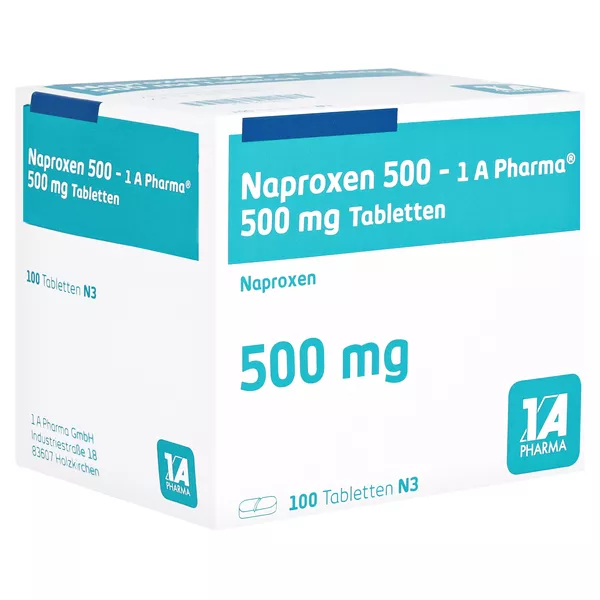 Naproxen 500-1a Pharma Tabletten 100 St