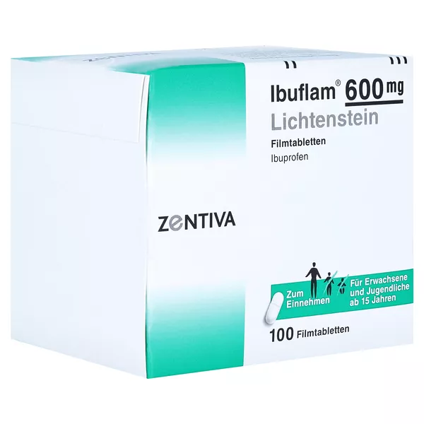 IBUFLAM 600 mg Lichtenstein Filmtabletten 100 St