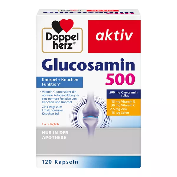 Doppelherz aktiv Glucosamin 500 120 St