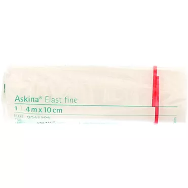Askina Elast Fine Binde 10 cmx4 m cellop 1 St
