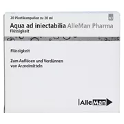 AQUA AD Iniectabilia Plastik 20X20 ml