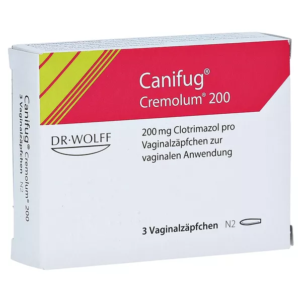 Canifug Cremolum 200 Vaginalsuppositorien