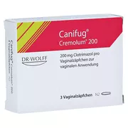 Canifug Cremolum 200 Vaginalsuppositorien 3 St