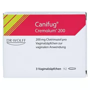 Canifug Cremolum 200 Vaginalsuppositorien 3 St