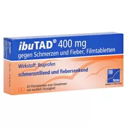 Ibutad 400 mg gegen Schmerzen und Fieber 20 St