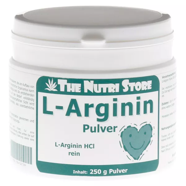L-arginin HCL rein Pulver 250 g